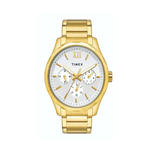 TIMEX Analog White Dial Men's Watch (TW0TG7604)
