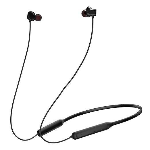 Bluetooth Earphones for vivo Y200 5G / Y 200 Earphones Original Like Wireless Bluetooth Neckband in-Ear Headphones Headset with Mic, Deep Bass, Sports Earbuds (15 Hours, JO26)