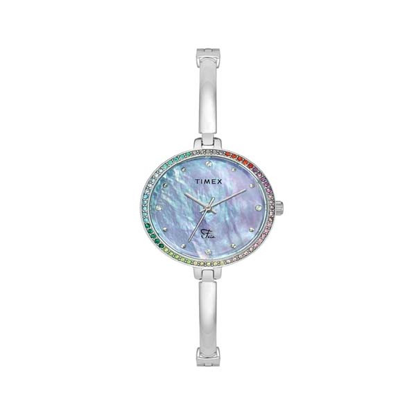 TIMEX Fria Women Round Dial Analog Watch  (TWEL18404)