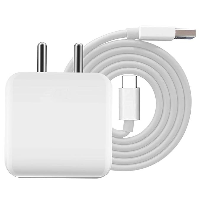 60W Ultra Fast Type-C Charger for Xiaomi Poco M2 Pro Charger Original Adapter Like Wall Charger | Mobile Charger | Qualcomm QC 3.0 Quick Charger with 1 Meter Type C USB Data Cable (60W,VR-7,WT)