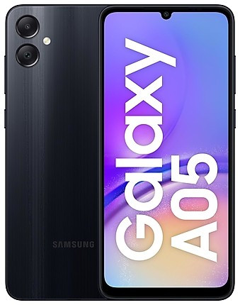 Samsung Galaxy A05 (Black, 6GB, 128GB Storage)