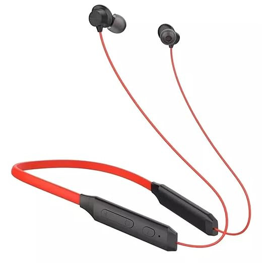 Shop Reals Wireless Bluetooth Headphones Earphones for Xiaomi Mi 11i / Xiaomi Mi 11i Original Sports Bluetooth Wireless Earphone with Deep Bass and Neckband Hands-Free Calling inbuilt With Mic, Extra