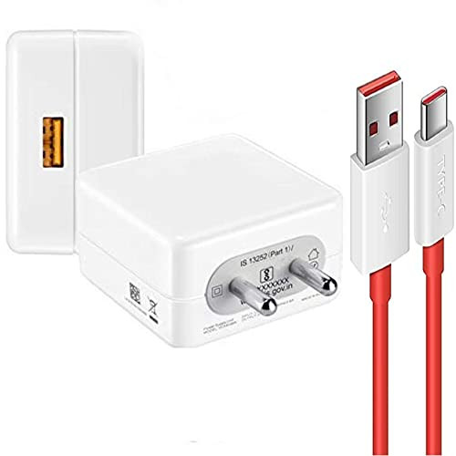 Ultra Fast Type-C Charger for Realme C35 Charger Original Adapter Like Wall Charger | Mobile Charger | Qualcomm QC 3.0 Quick Charge Adaptive Fast Charging, Rapid, Dash, VOOC, AFC Charger With 1 Meter 