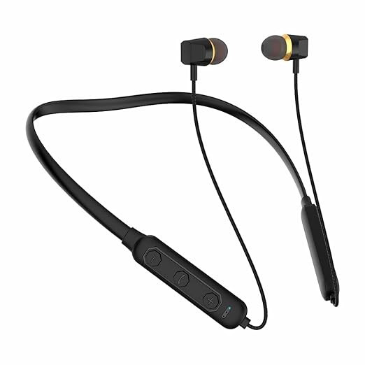 Bluetooth Earphones for vivo V29e / V 29 e Earphones Original Like Wireless Bluetooth Neckband in-Ear Headphones Headset with Mic, Deep Bass, Sports Earbuds (15 Hours, GLF2)