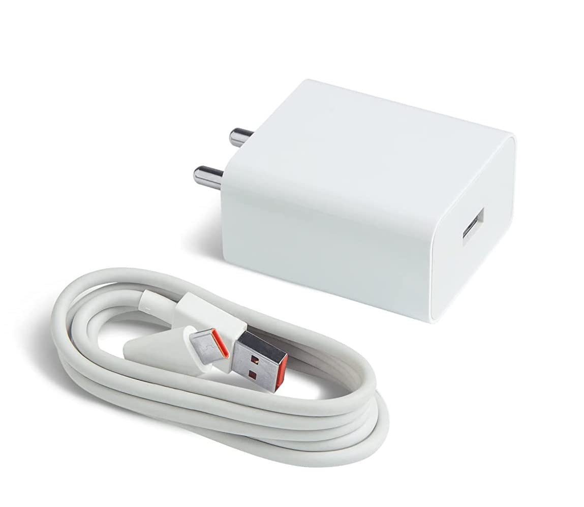 Type c Charger for Xiaomi Poco M2 Pro Charger Original Mobile Charger Fast Charging Android Qualcomm 3.0 Charger Hi Speed Rapid Charge (AB-H2- WHT)